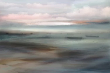 Dreamy Pastel Seascape