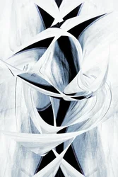 Elegant Monochrome Swirl