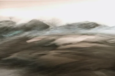 Ethereal Mountain Landscape