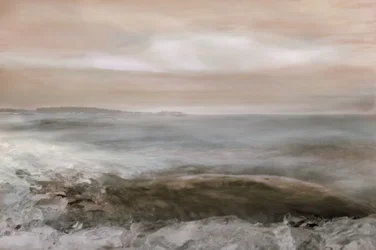 Misty Coastal Serenity