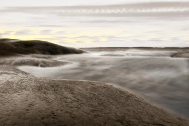 Misty Coastal Serenity