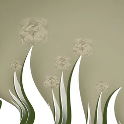 Subtle Cream Blooms