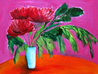 Vibrant Red Flowers