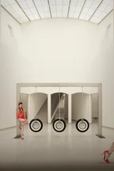 Red Shoes Tire Swings