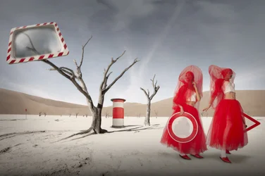 Red Veiled Desert