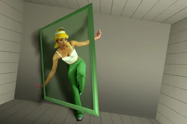 Through the Green Frame