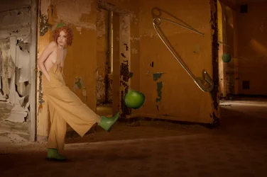 Whimsical Apple Kick