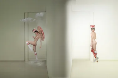 Whimsical Drum Hat Shower
