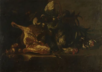 Still Life with Meat and Dead Birds