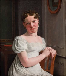 Julie Eckersberg, née Juel, the Artist’s Second Wife