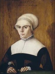 The wife of Jörg Zörer, at the age of 28