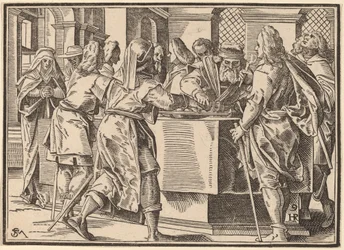 Christ Tells His Disciples of the Last Judgment