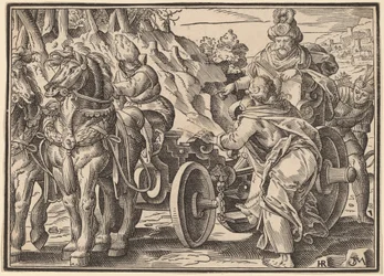 Christ Tells His Disciples of the Last Judgment