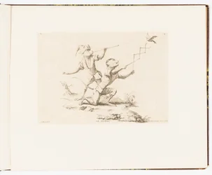 Plate 4, The Zigzag, Monkey Antics or Different Actions of Human Life Represented by Monkeys