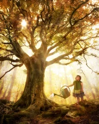 Child Waters Golden Tree