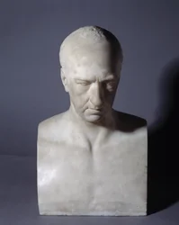 Bust depicting the Scottish painter Gavin Hamilton (1723-1798)