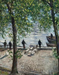 Fishermen on the Seine, 1939