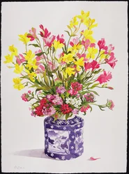 Flowers in a Chinese Jar