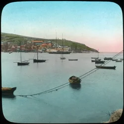 Polruan from Fowey, Cornwall, late 19th or early 20th century