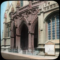 Porch of Truro Cathedral, Cornwall, early 20th century