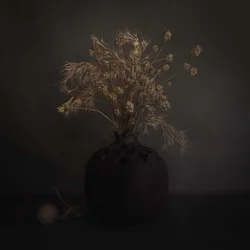 Dark Botanical Arrangement
