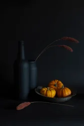 Moody Autumn Pumpkins