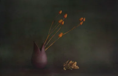 Moody Botanical Vase