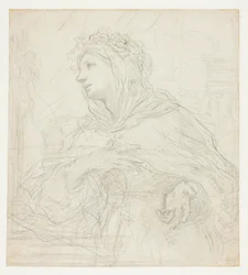 Study of Saint Rosalia of Palermo