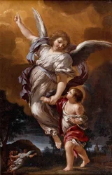 The Guardian Angel (after Pietro da Cortona)