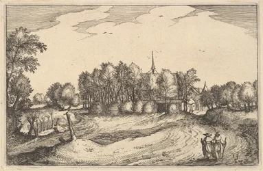 A Convent, plate 13 from Regiunculae et Villae Aliquot Ducatus Brabantiae