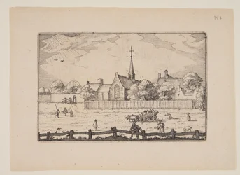 The Leper-House at Haarlem, from Views in the Surroundings of Haarlem