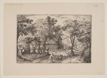 The Road Toward Heemstede, from Views in the Surroundings of Haarlem