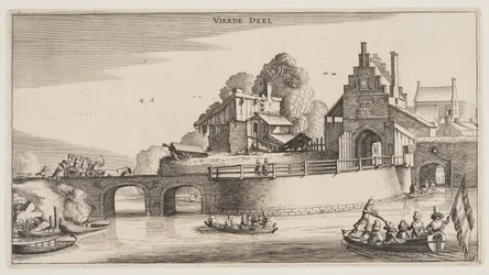 Entrance of a Town, from Landscapes