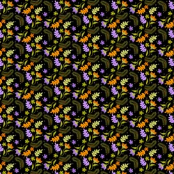 Night Leaves Pattern