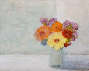 Colorful Still Life Flowers
