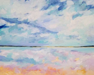 Dreamy Sky Reflection