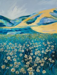 Golden Hills Daisy Field