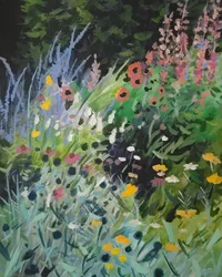 Vibrant Garden Bloom