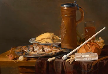 Still Life with Clay Pipe