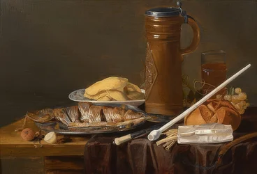 Still Life with Clay Pipe