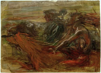 Three Galloping Riders