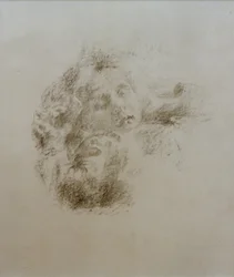 Head of a Sleeping Child