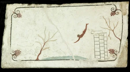 The Diver. Tomb of the Diver, ca. 470 BC