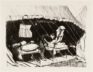 Casualty Clearing Station in France, 1917