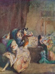 Scene at Masked Ball