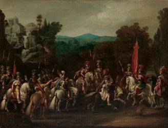 Departure of the Amazons