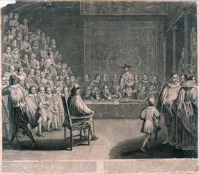 Trial of King Charles I, Palace of Westminster