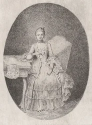 Portrait of Marguerite Le Comte