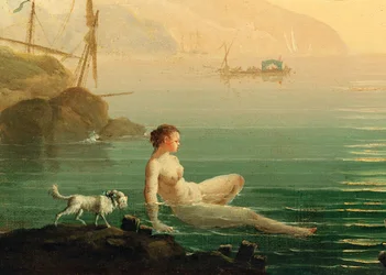 Bathing Girls at the Seashore