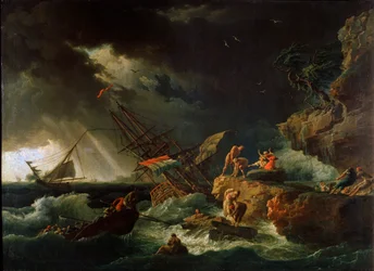 Storm at the Sea